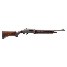 Panzer Arms FS1 PRO, Folding Semi-Auto Shotgun,18.5" Barrel, 12 Gauge, 3" Chamber, 4+1 Capacity,  Mobil Chokes, Disruptive Grey w/ Walnut Furniture, Match Saver