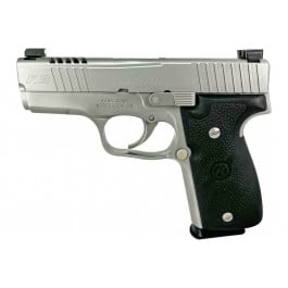 Kahr K9 Limited Edition Cut Out <em>Stainless</em> <em>Steel</em> Slide Handgun 9mm  Luger 7/rd Mags 3.6" <em>Barrel</em> TruGlo Sights