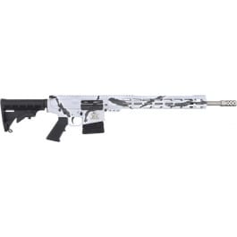 Glfa AR10 Rifle 6.5CM 20 S S Bbl 10 Shot Pursuit Snow Camo