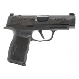 Sig Sauer 365XL9BXR3P P365 XL 12+1 3.70" Black Barrel, Black Nitron Optic Ready/Serrated SS Slide, Black SS Frame w/Beavertail & Black Polymer Grips