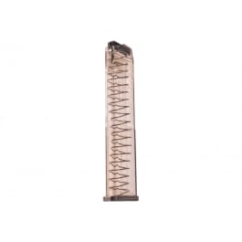 ETS Group SMKGLK2030 Pistol <em>Mags</em> 30rd 10mm Extended For <em>Glock</em> 29 For <em>Glock</em> <em>40</em> For <em>Glock</em> <em>20</em> Smoke Polymer