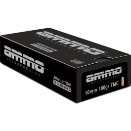 Ammo Inc Ammo 10180TMCA50 Signature 10mm Auto 180 GRTotal Metal Case (TMC) 50 Per Box