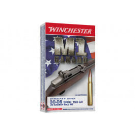 Winchester Winchester Ammo WIN3006M2 Active Duty 30-06 150 GRFull Metal Jacket (FMJ) - 20rd Box