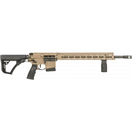 <em>Daniel</em> <em>Defense</em> 0212811090055 <em>DDM4</em> <em>V7</em> Pro *CA Compliant 18" 10+1, FDE Rec, Black OEM Overmolded Stock & Grip, Geissele Trigger