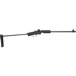 Chiappa Firearms 500265 Little Badger Xtreme 1rd 16.50", Black Metal Finish & Xtreme Slim Underfolding Stock, Adjustable Sights, Waterproof Case