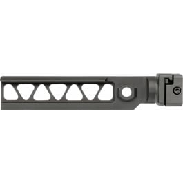 Midwest <em>Industries</em> MIALPHAM4BSF Alpha M4 Beam Black Steel Folding, Fits 1913 Picatinny Rail Adapter, for Mil-Spec Stocks