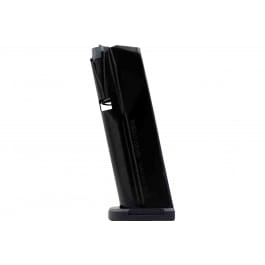 Shield Arms S15ME5INSG3BLK S15 Magazine Gen 3 15rd For Glock 43X/48, Black Nitride Steel, with +5rd Mag Extension
