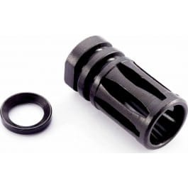 Wilson Combat A2 Birdcage Flash Hider 5.56 NATO, Black Phosphate, 1/2x28 Thread Pitch.