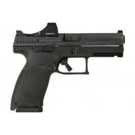 CZ USA P-10C Optics Ready 9mm 4.02" Barrel 15rd Semi-Auto Pistol, SCS Holosun Package - Ambi <em>Slide</em> <em>Release</em> & Rev. Mag <em>Release</em>