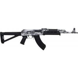 Century <em>Arms</em> RI4997N VSKA 30+<em>1</em> 16.50" Barrel w/Chevron Muzzle Brake, White Distressed Aluminum Receiver, Black Magpul MOE AK Stock, MOE Pistol Grip & Ultimak Handguard