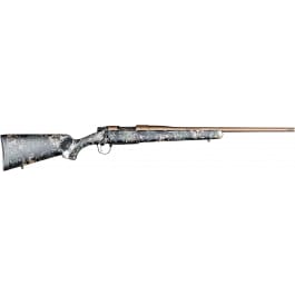 Christensen Arms 801-01191-00 Mesa FFT 3+1 22" Threaded Barrel, Burnt Bronze Cerakote, Green with Black/Tan Webbing Stock