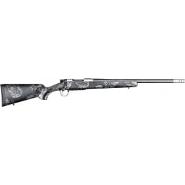 Christensen Arms 801-06318-00 Ridgeline FFT 3+1 22" Carbon Fiber/Threaded Barrel, Stainless Steel Cerakote Rec, Black with Gray Accents Stock