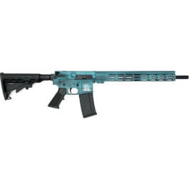 Great Lakes <em>Firearms</em> GL15223BTEA AR-<em>15</em> 223WYL Battleworn Teal 30rd