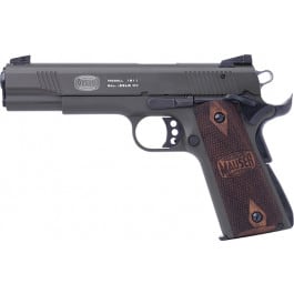 Blue Line Global 4110603 Mauser 1911 Semi-Auto Pistol, 5" Barrel, .22 LR, 10Rd. ODG Walnut Logo Grip
