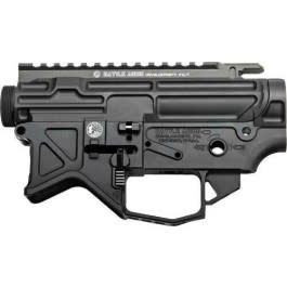 Battle Arms BAD556AMBISET Arms AR15 Lightweight <em>LOWER</em>/<em>UPPER</em> <em>SET</em> Billet Black