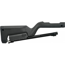 <em>Tactical</em> Solutions TDCMBBBLK X-Ring Takedown Barrel and Stock Combo 22 LR 16.50" <em>Mat</em>te Black Fluted & Threaded with Fiber Optic Sight, Black Magpul Backpacker Stock Fits Ruger 10/22 Takedown