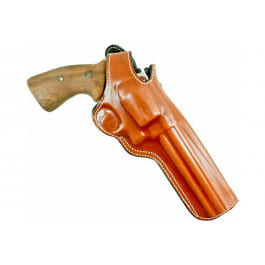 DeSantis <em>Gun</em>hide 016TC36Z0 <em>Dual</em> Angle Hunter OWB Tan Leather Belt Slide Fits <em>S</em>&W K 6" Right Hand