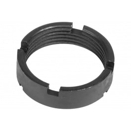 LBE Unlimited ARCNUT AR-15 Castle Nut, 4140 Steel, Manganese Phosphate Finish.