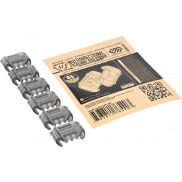Strike Industries AR-CMS-MP Multidirectional Picatinny Rail Cover Clear Smoke PolyFlex with Cable Management Slots for Picatinny Rails