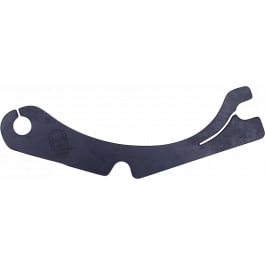 LBE Unlimited AKRPLT Retaining Plate Firearm Part AK Black, Keeps Trigger Pins in Place, Steel, Made in USA