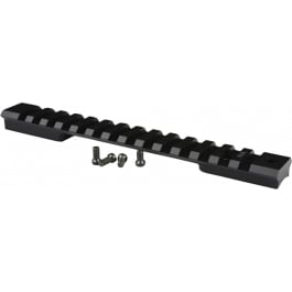 Warne 7664-20MOA Mountain Tech Tactical Rail Black Anodized Aluminum Fits Savage 110 HS Precision/New 110 Picatinny/Weaver Mount Short Action 20 MOA