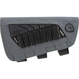 <em>Allen</em> 8524 Next Shot Bridger <em>Cartridge</em> Carrier Black/Gray .223-300 Win Magnum Capacity 7rd <em>Rifle</em> <em>Buttstock</em> Mount Features Soft Cheek Piece