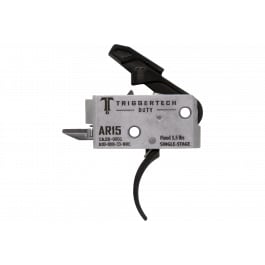 <em>Trigger</em>Tech AH0SDB33NNC Duty Curved <em>Trigger</em> Single-Stage 3.50 lbs Draw Weight Fits AR-15