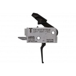 TriggerTech AH0TDB33NNight Fision Duty Flat Trigger Two-Stage 3.50 lbs Draw Weight Fits AR-15