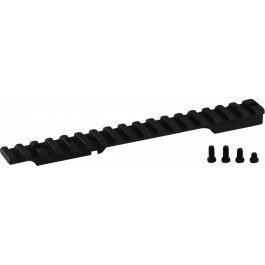 Seekins Precision 0010710007 MOA <em>Scope</em> <em>Base</em> Black Anodized Aluminum Fits <em>Remington</em> <em>700</em> Long Action 20 MOA Includes #8-40 Fasteners
