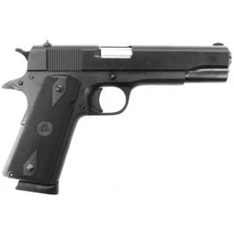 Rock Island Armory 1911 GI Entry <em>.45 ACP</em> 5" Barrel 8rd Semi-Auto Pistol, Parkerized Finish W/ Rubber Grips