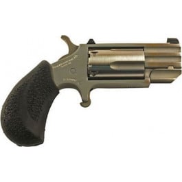 North American Arms Pug NAA-PUG-DP-C Revolver, .22 LR/.22 Magnum, 1" Barrel, 5-Rd, Single Action, XS White Dot Sight, Rubber Pebble Grip.