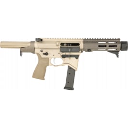 Maxim <em>Defense</em> MXM48173 CPS MD9 Caliber with 5.50" Barrel, Arid Brown Anodized Metal Finish,  Polymer Grip <em>Right</em> Hand