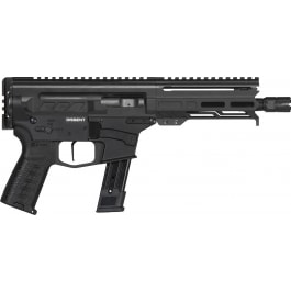 CMMG 92A682CAB Dissent MKGS 33+1 6.50", Black, Picatinny Brace Adapter, 5.50" M-LOK Handguard, Left Side Charging Handle, Zeroed Linear Comp, TriggerTech Trigger (Sig P320 Mag Compatible)