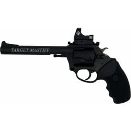 Charter Arms Target Mastiff 63565 Revolver .357 Mag 6" Barrel 5rd DA/SA Black Nitride Sightmark Optic Rail