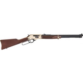 Henry Side Gate Lever Action Rifle .360 Buckhammer 5rd Mag 20" Barrel Walnut and Brass
