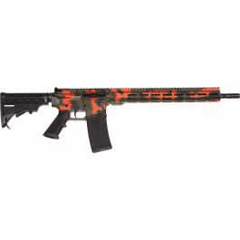 Great Lakes Firearms and Ammunition Great Lakes Firearms AR-15 Rifle, .223 Wylde 16" 4150 Black Nitride Barrel, 7075 T6 Receiver, Mission Deer Camp Cerakote Finish GL15223 M-CMP