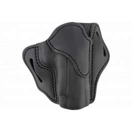 1791 Gunleather 1791 Gunleather ORBH23SBLR BH2.3 Optic Ready Right Hand OWB Holster, Stealth Black Leather - Fits Glock 17 & Walther PPQ