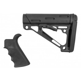 Hogue AR-15/M-16 Kit - Finger Groove Beavertail Grip & Over-Molded Collapsible Buttstock