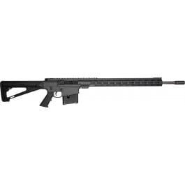 Great Lakes Firearms GL10 GL10LA30-06SSSNP Rifle 30-06 Springfield 24" 5+1 Semi-Auto Threaded Stainless Barrel, Cerakote Gray, Hogue Stock