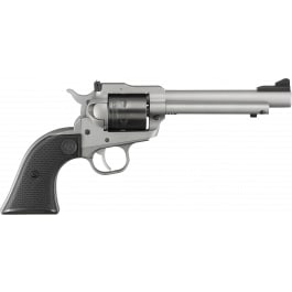 Ruger 2033 Super Wrangler #6 Shot 5.50" Silver Cerakote Barrel & Frame, Black Cylinder w/Black Checkered Polymer Grips Revolver