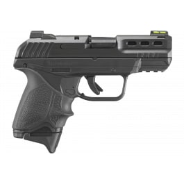 Ruger 3854 Security-380 *MA Compliant 10+1 (3) 3.42" Black Oxide Barrel, Black Serrated Steel Slide, Black Polymer Frame w/Accessory Rail, Hogue Grip