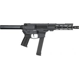 CMMG CMMG Banshee MkGs 9mm Pistol 8" 33rd Pistol Tube Grey 99AE80F-SG Threaded Barrel Optics-Ready