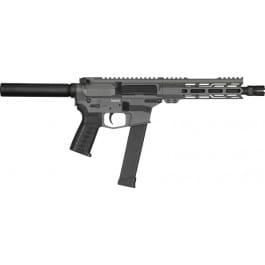 CMMG Banshee Mk10 10AE30F-TNG Pistol, 10mm, 8" Barrel, 30+1, Semi-Auto, Radial Delayed Blowback, Tungsten, Optics-Ready.