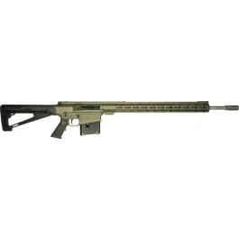 Great Lakes Firearms GLFA GL10 AR-10 Rifle 6.5 PRC 24" Stainless 5RD Semi-Auto OD Green Cerakote, M-LOK Handguard, 5R Rifling.