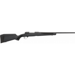 Savage Arms 57041 110 Hunter 7mm Rem Mag 3+1 24", Matte Black Metal, Gray Fixed AccuStock with Accufit