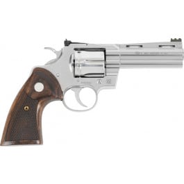 Colt Defense PYTHONSP4WFTG Python .357MAG 4.25" SS Adjustable Sight Walnut Green FO Revolver