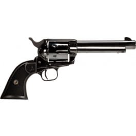 Taurus 2-D4551 Deputy Medium Frame 6rd 5.50" Polished Black Steel Barrel, Cylinder & Steel Frame, Black Polymer Grip, Transfer Bar Safety Revolver