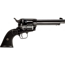 Taurus 2-D35751 Deputy Medium Frame 6rd 5.50" Polished Black Steel Barrel, Cylinder & Steel Frame, Black Polymer Grip, Transfer Bar Safety Revolver