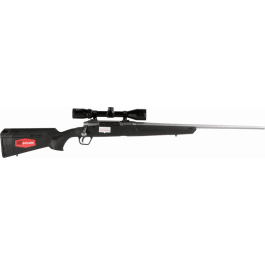 Savage Arms 57102 Axis II XP 22-250 Rem 4+1 22", Matte Stainless Barrel/Rec, Stock, Includes <em>Bushnell</em> Banner 3-9x40mm Scope