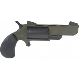 North American Arms TGHCB Green Huntsman Conversion 22 LR/22 Mag 5rd 2" Heavy Vent Rib Barrel, OD Green Cerakote Frame